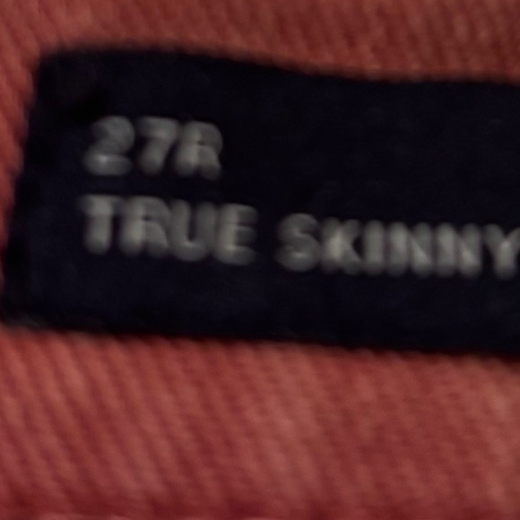 GAP Denim - Red Gap Skinny Jeans